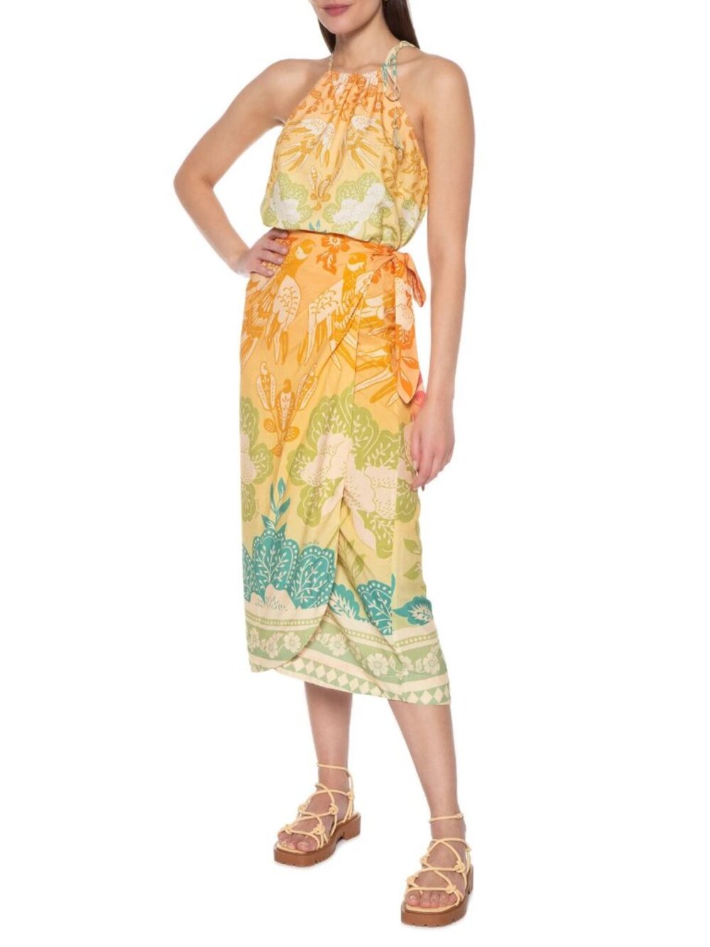 NWT FARM RIO BRAZIL SKIRT SET